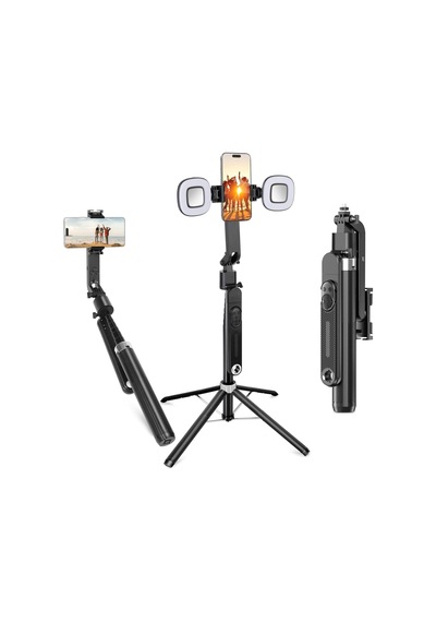 71 Otomatik Yüz İzleme Selfie Çubuğu Ve Tripod, 360 Döndürme, Aı Hareket Kontrolü, Film Çekimi İçin Hareket Diğer