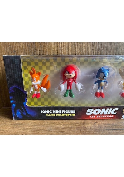 Oyuncak Sonic Figür 5 Figürlü Sonic The Hedgehog Figür Seti Oyuncak Sonıc Figür