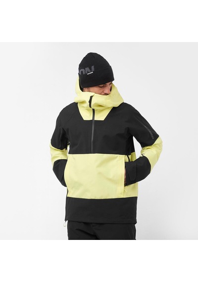 Salomon Transfer Anorak Erkek Kayak Montu Black Lc2145300 Siyah
