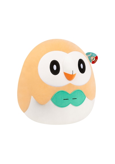 Squishmallows Pokemon Pelüş 20 Cm - Rowlet Sqpk00318 Çok Renkli