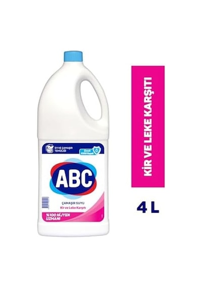 Deterjan Çamaşır Suyu Kir & Leke Karşıtı 4 L 0.75 LT - 2.5 LT - 12 KG