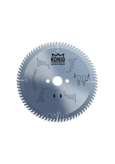 König Germany 350x108 Aluminyum ve Pvc Elmas Daire Testere