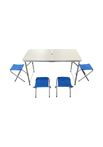 Koçtaş Basic 4 Tabureli Kamp Seti Çok Renkli