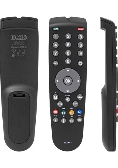 Kl Arçelik Uyumlu-beko Rc-yc1 Rm-l173 Lcd Led Tv Kumanda