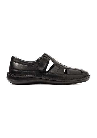 Sneaker Erkek Og-146 John May 101 Siyah Dolaplı Deri