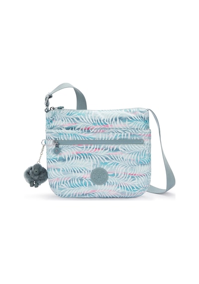 Kipling Kıplıng Arto Orta Boy Omuz Çantası Desenli Palmtree Leaves Desenli Çok Renkli