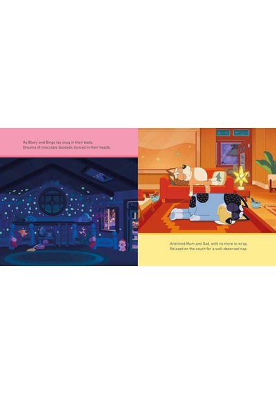 Ladybird Bluey Blueys Night Before Christmas