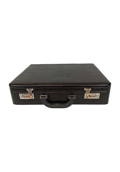 Case Club James Bond 10 Cm Klasik Evrak Çantası Şifreli Kilit Siyah
