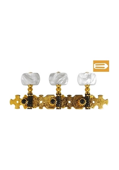 Valencıa Vcmh0280-pr Klasik Gitar Kulağı, Klasik, 3 Sağ+3 Sol, Set, Sed