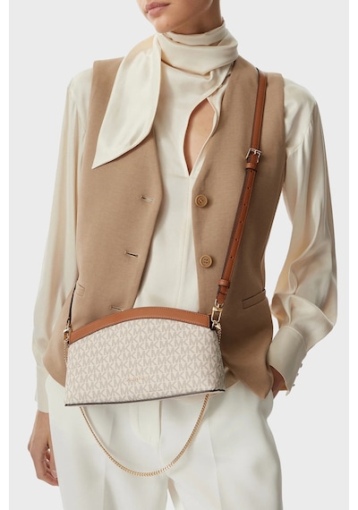 Michael Kors Logolu Çıkarılabilir Askılı Çanta Kadın Çanta 30s6g13c5b 149 Ekru