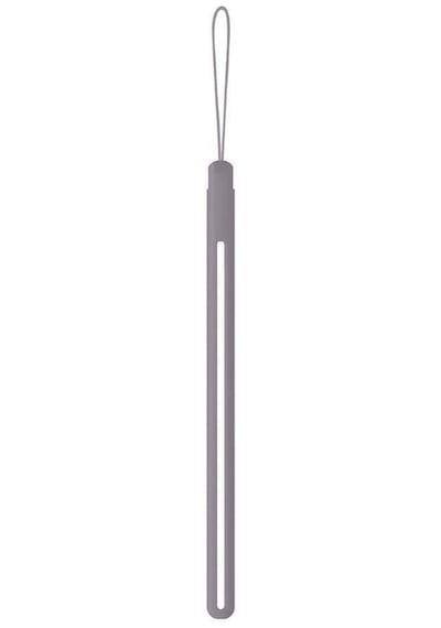 Wozlo Silikon Apple Uyumlu AirPods Kulaklık Usb Mp3 Kamera Telefon Tablet Taşıma İpi - 20cm - Mor
