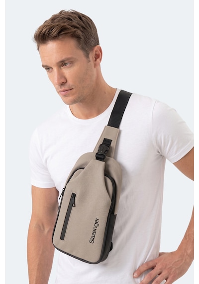 Slazenger Lorıs Unisex Gri Çapraz Çanta