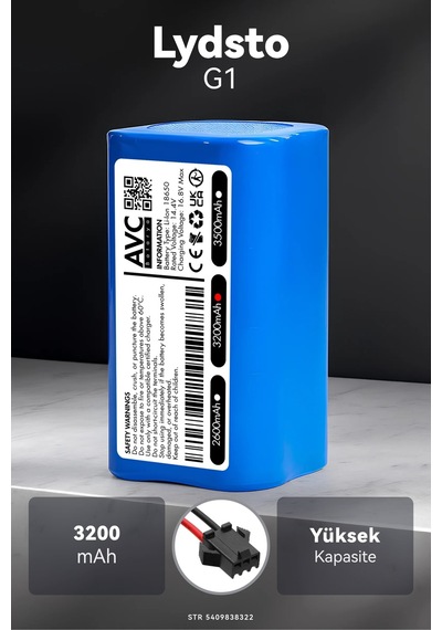 Lydsto G1 3200mah Robot Süpürge Bataryası G.g