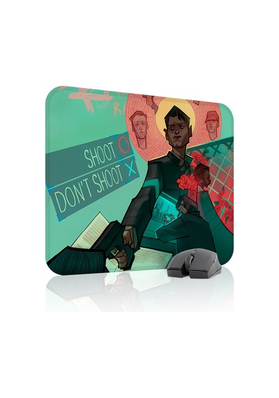 Detroit Become Human Dikişli Kauçuk Oyuncu Mousepad V5 - 48x40 Xl Gaming Mouse Pad