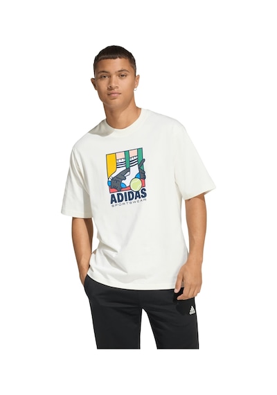 Ke4341-e Adidas M Anı Pop Ply T Erkek T-shirt Beyaz Ke4341-e Beyaz
