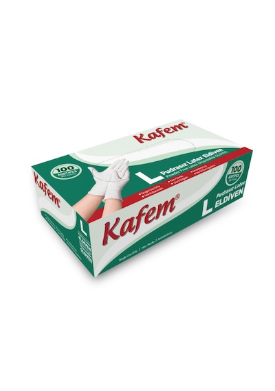 Pudrasız Latex Eldiven Kutulu 100 Adet