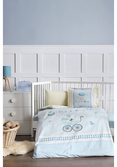 Özdilek  Jouets Bebek Nevresim Takımı Mavi 100 x 150