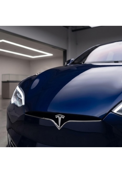 Tesla Uyumlu Arma Amblemi Krom