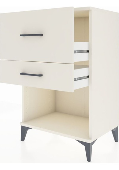 Hyperion Komodin 2 Çekmeceli 60x44x96 Aytaşı-aytaşı Aytaşı