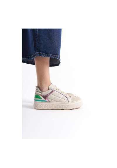 Mubiano Hakiki Deri Collection Kadın Spor Ayakkabı & Sneaker Bej -mcrgn6062-bj Bej
