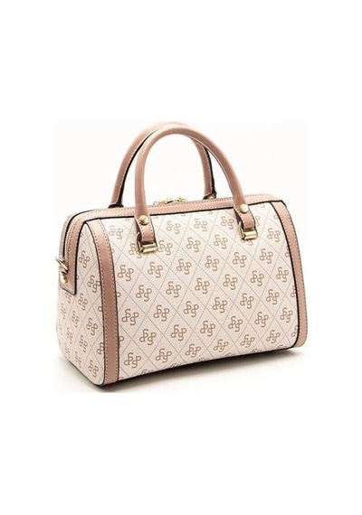Silver Polo Sp1091 Kadın El Çantası Monogram Pembe-somon