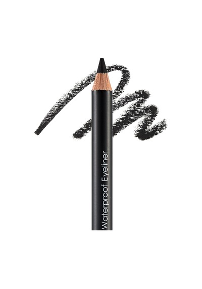 Mat Bitişli Suya Dayanıklı Göz Kalemi Siyah - Waterproof Eyeliner - 101 Black Ice - 8690604109012 Diğer