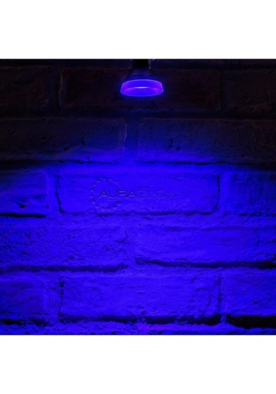 7 Watt Led Mavi Işık Tek Yönlü Kare Dekoratif Iç Dış Mekan Bahçe Balkon Salon Teras Aplik Eskitme Bakır