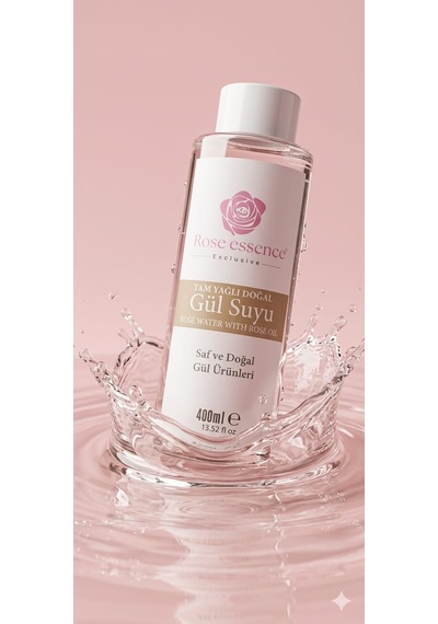 Rose Essence Exclusive Tam Yağlı Gül Suyu 400 ML