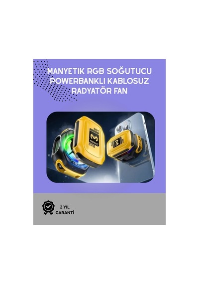 Sessiz Çalışan Yarı İletken Telefon Soğutucu İos Ve Android Uyumlu 10w Gü - Hs08376600-3 Renkli