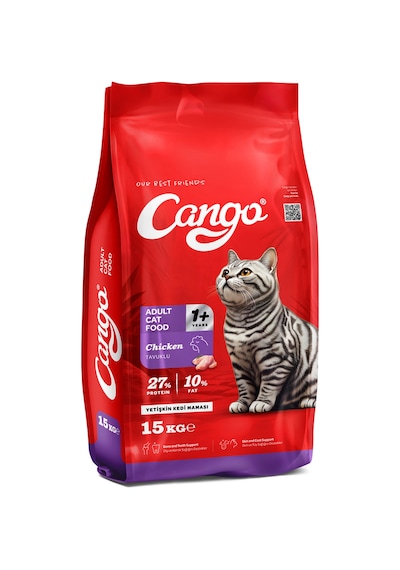 Cango Yetişkin Kedi Maması Tavuk Etli 15kg