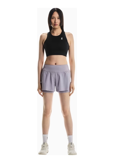 On Court Shorts Kadın Tenis Şortu Performans Tasarımı Mor