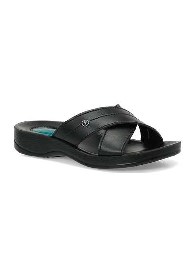 Polaris 607014.z Siyah Kadın Terlik 607014.z6pr 000000000102708511