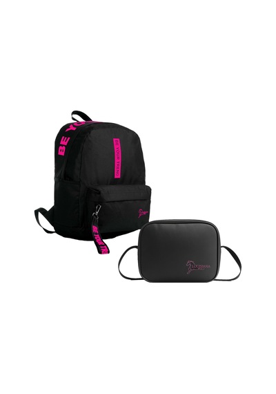 Louisiana Polo Okul Seti Sırt Çantası + Termal Beslenme Pembe 1140 Siyah