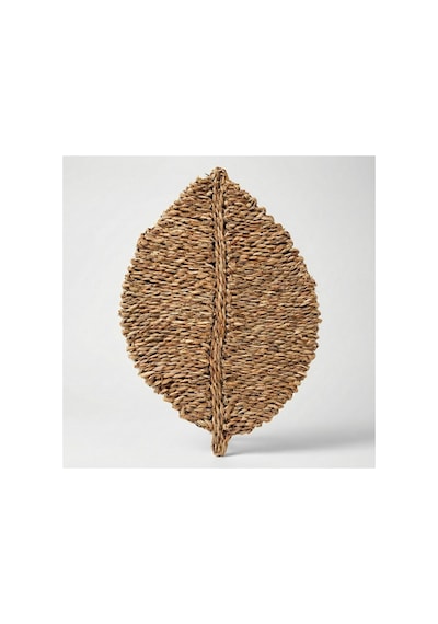 Folia Deniz Sazı Hasır Yaprak Duvar Ve Masa Süsü, Bohem Ev Duvar Dekorasyonu, 50 X 33 Cm