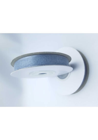Gri Renginde 1 CM Organze Kurdele