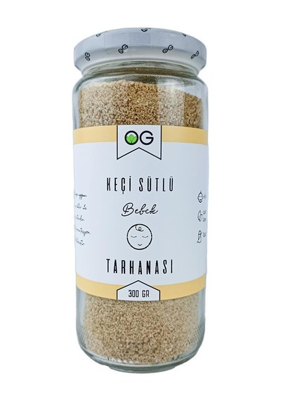 Keçi Sütlü Bebek Tarhanası +6ay 300gr