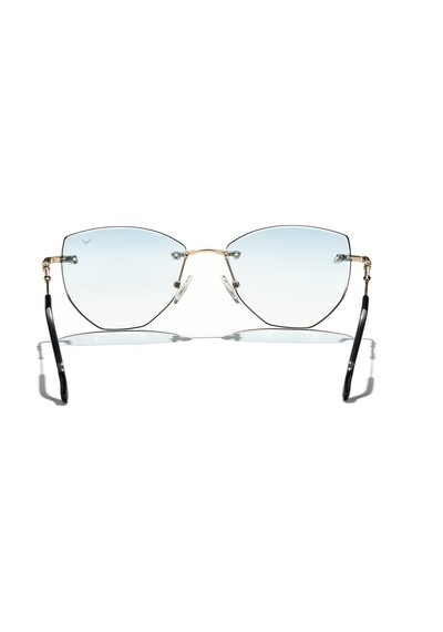 Zen Milano Eyewear S25631-c1 54 Kadın Güneş Gözlüğü Mavi