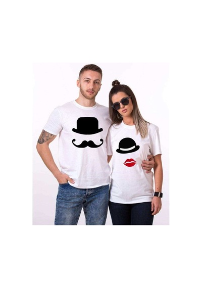 Tshirthane Şapka Sevgili Kombinleri Tshirt Kombini Beyaz