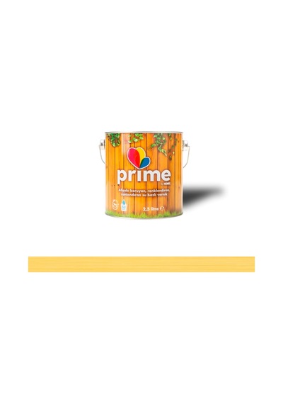 Hemel Prime Su Bazlı Iç/Dış Ahşap Verniği 2.5 Lt