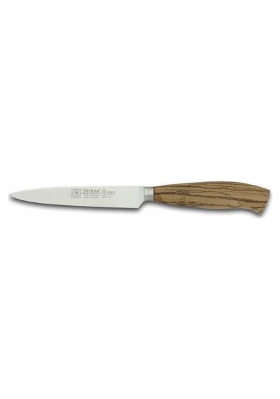 Sürbisa 61303 Zeytin Saplı Dövme Şef Bıçağı Alman Çelik: 12cm Toplam: 24cm