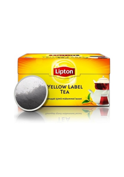 Lipton Yellow Label Siyah Demlik Poşet Çay 100 x 3.2 G