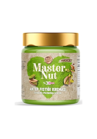 Master Nut Fıstık Ezm - Badem Kreması Ve Antep Fıstık Kreması 3 Lü Karma Paket
