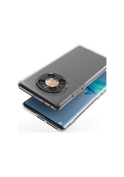 Zore Huawei Mate 40 Pro Kılıf Msra Kamera Korumalı Süper Silikon Kapak - Renksiz Renksiz