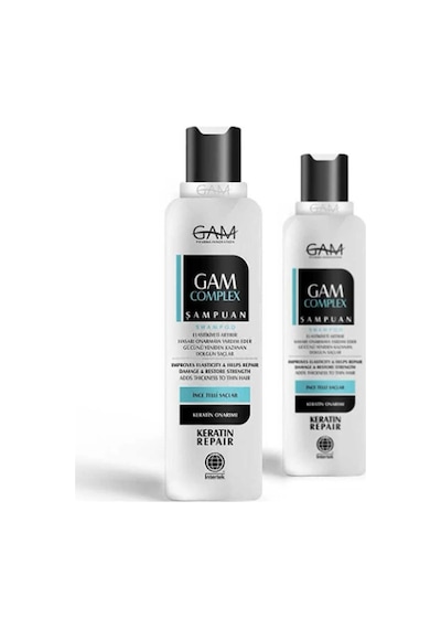 Gam Complex Elastikiyet  Keratin Onarıcı Bakım Şampuanı 275 ML
