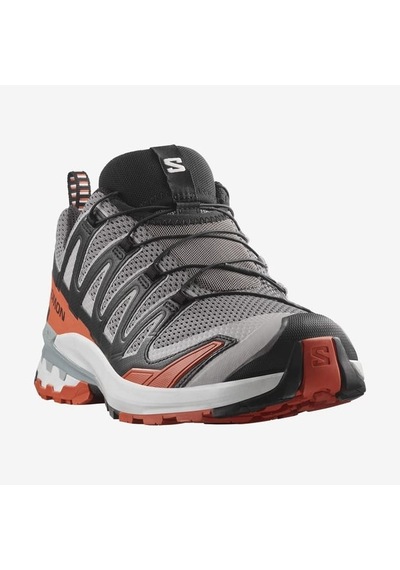 Salomon 477476 Xa Pro 3d V9 Castlerock/black/burnt Olive Erkek Outdoor Ayakkabı Gri