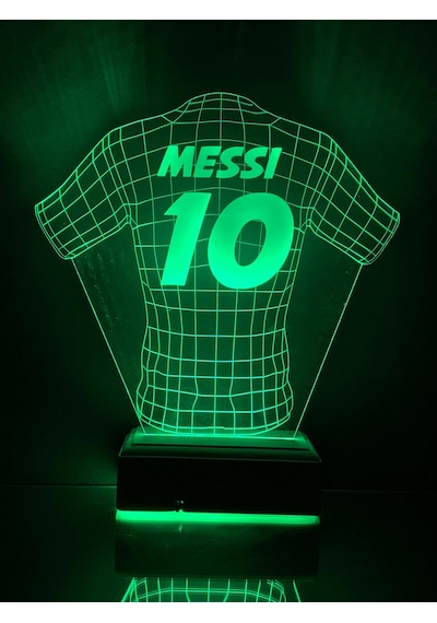 Futbol Sevenlere Hediye Tasarım 3D Led Forma Gece Lambası