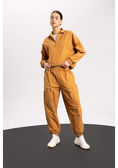 DeFactoFit Sporcu Jogger Eşofman Altı Loose Fit Cepli Beli Paçası Lastikli Standart Boy B4214AX24SPBN173