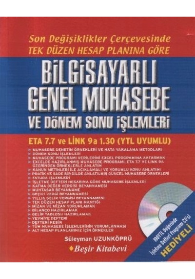 Bilgisayarlı Genel Muhasebe