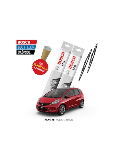 Bosch Eco Honda Jazz Silecek Takımı (2009-2014)