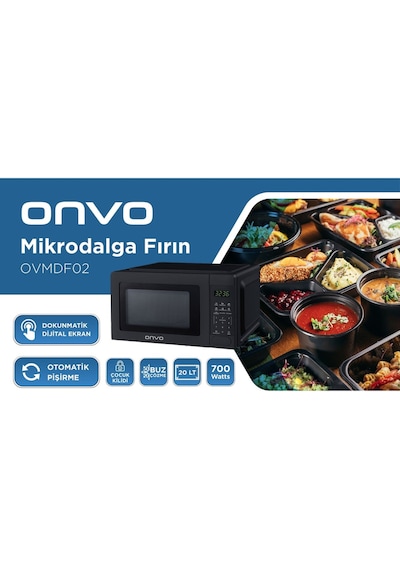 Onvo OVMDF02 20 LT Mikrodalga Fırın